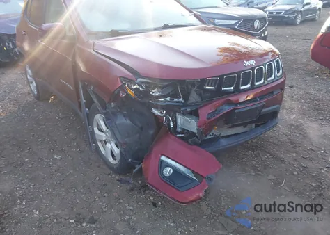 2021 Jeep Compass Latitude 4X4 из США, поврежденный, VIN 3C4NJDBB2MT547563